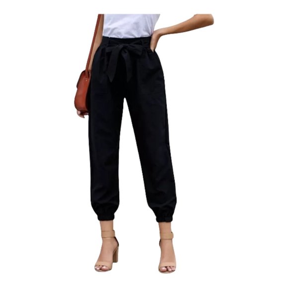 Belted Frock-Style Pants - Picture 8 of 12